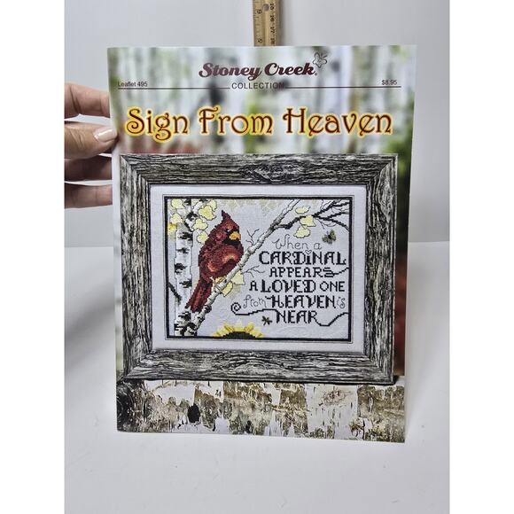 Sign From Heaven LFT495 by Stoney Creek cross stitch pattern - Picture 1 of 3